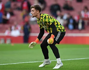 Arsenal FC vs Aston Villa: Hubert Graczyk's Pre-Match Routine at Emirates Stadium (Premier League 2022-23)
