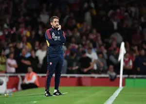 Arsenal FC vs Aston Villa: Nico Jover Coaches at Emirates Stadium (Premier League 2022-23)