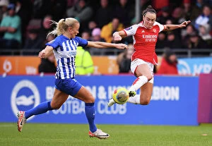 Images Dated 20th November 2023: Arsenal FC vs. Brighton & Hove Albion: A Battle in the Barclays Women's Super League