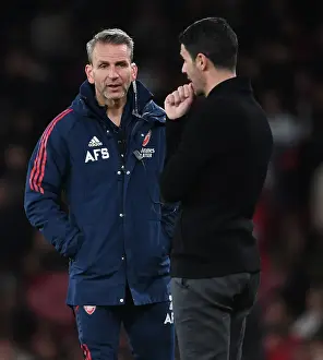 Arsenal FC vs Chelsea FC: Mikel Arteta and Albert Stuivenburg Lead the Team at Emirates Stadium, Premier League 2022-23