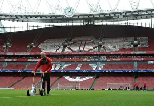 Arsenal V Barcelona 2015/16 Prints: Arsenal FC vs. FC Barcelona: UEFA Champions League Showdown at the Emirates