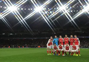Arsenal V Bayern Munich 2016-17 Prints: Arsenal FC vs. FC Bayern Munich: United at Emirates - 2016-17 Champions League Clash