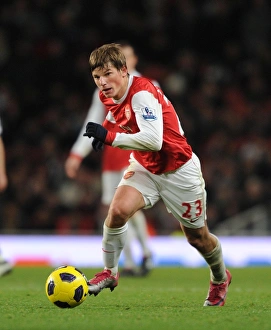 Arsenal V Fulham 2010-11 Prints: Arsenal FC vs Fulham: 2010-11 Season Match