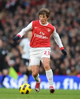 Arsenal V Fulham 2010-11 Prints: Arsenal FC vs Fulham: 2010-11 Season Match
