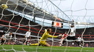 Arsenal V Fulham 2010-11 Prints: Arsenal FC vs Fulham: 2010-11 Season Match