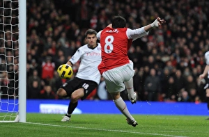 Arsenal V Fulham 2010-11 Prints: Arsenal FC vs Fulham: 2010-11 Season Match