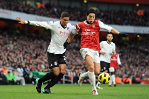 Arsenal V Fulham 2010-11 Prints: Arsenal FC vs Fulham: 2010-11 Season Match