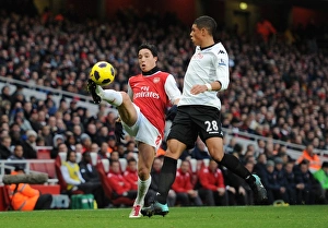 Arsenal V Fulham 2010-11 Prints: Arsenal FC vs Fulham: 2010-11 Season Match