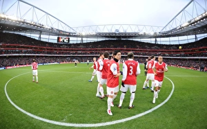Arsenal V Fulham 2010-11 Prints: Arsenal FC vs Fulham: 2010-11 Season Match