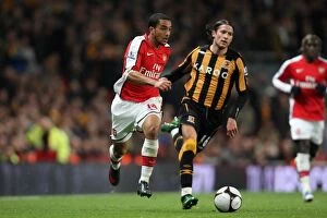 Arsenal v Hull City FA Cup Collection: Arsenal FC vs Hull City: FA Cup Clash 2008-09 - Arsenal v Hull City FA Cup Print