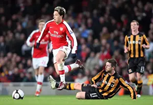 Arsenal FC vs Hull City: FA Cup Clash 2008-09 - Arsenal v Hull City FA Cup Print
