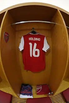 Arsenal FC vs Leeds United: FA Cup Third Round - Rob Holding's Emirates Stadium Jersey