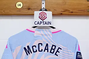 Liverpool Women V Arsenal Women 2023-24 Prints: Arsenal FC vs. Liverpool FC: Barclays Women's Super League Showdown - Katie McCabe's Leadership