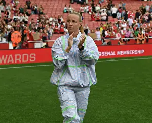 Arsenal FC vs. Liverpool FC: Beth Mead Celebrates at Emirates Stadium - Barclays Women's Super League