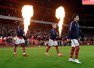 Arsenal FC vs Manchester City: Clash Between Nketiah, Zinchenko, and Tomiyasu at the Emirates Stadium