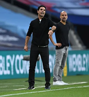 Arsenal FC vs Manchester City: FA Cup Semi-Final - Mikel Arteta Leads Arsenal at Wembley Stadium