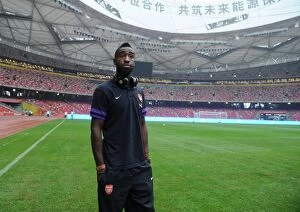 Images Dated 27th July 2012: Arsenal FC vs Manchester City: Johan Djourou Pre-Season Clash in Beijing, China