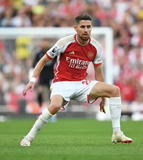 Arsenal FC vs Manchester City: Jorginho in Action, Premier League 2023-24