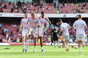 Arsenal FC vs Manchester City: Pre-Match Warm-Up, Premier League 2023-24
