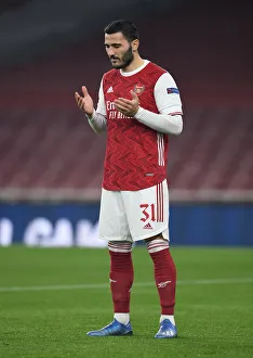 Arsenal V Molde FK 2020-21 Prints: Arsenal FC vs Molde FK: Sead Kolasinac Pre-Match, UEFA Europa League 2020-21