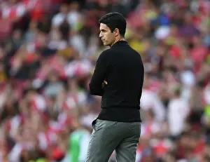 Arsenal V AS Monaco 2023-24 Prints: Arsenal FC vs AS Monaco: Mikel Arteta Leads Gunners in Emirates Cup Clash, 2023-24