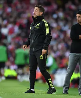 Arsenal V AS Monaco 2023-24 Prints: Arsenal FC vs AS Monaco: Nico Jover Coaches at Emirates Cup 2023-24