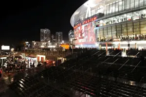 Arsenal V Montpellier 2012-13 Prints: Arsenal FC vs Montpellier Herault SC: UEFA Champions League Clash at Emirates Stadium