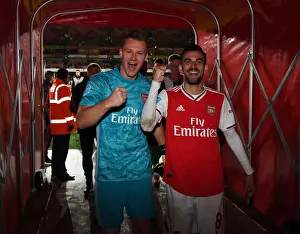 Arsenal FC vs Newcastle United: Tunnel Moment after Premier League Clash (2019-20)