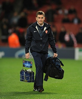 Arsenal V Olympiacos 2012-13 Prints: Arsenal FC vs Olympiacos FC: Gary O'Driscoll