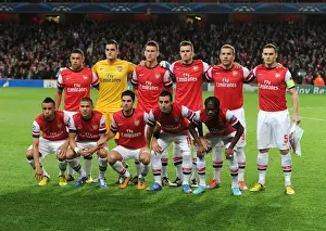 Arsenal FC vs Olympiacos FC - UEFA Champions League Showdown at Emirates Stadium (2012-13)