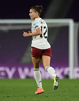 Arsenal Women V Paris Saint-Germain 2020 Prints: Arsenal FC vs Paris Saint-Germain: Battle in the UEFA Women's Champions League Quarterfinals