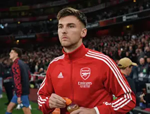 Arsenal FC vs PSV Eindhoven: Kieran Tierney Prepares for Europa League Clash (2022-23)