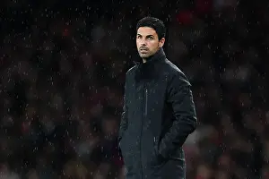 Arsenal V PSV Eindhoven 2023-24 Prints: Arsenal FC vs PSV Eindhoven: Mikel Arteta's Men Face Off in Champions League Group B Showdown