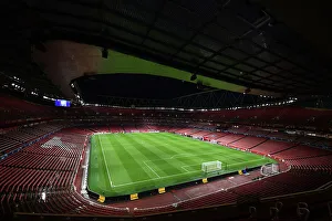 Arsenal V Sevilla 2023-24 Prints: Arsenal FC vs Sevilla FC: A Behind-the-Scenes Look at the Emirates Stadium Showdown - UEFA Champions League Group B