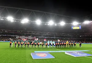 Arsenal FC vs Sevilla FC: Group B - UEFA Champions League 2023/24: Pre-Match Scene at Emirates Stadium