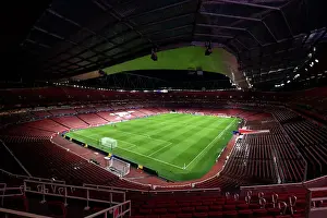Arsenal V Sevilla 2023-24 Prints: Arsenal FC vs Sevilla FC: A Peek into Emirates Stadium - UEFA Champions League 2023/24