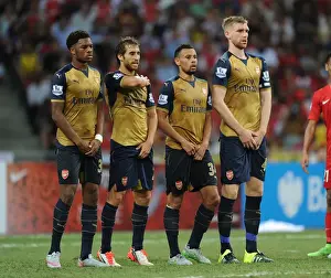 Arsenal V Singapore XI Prints: Arsenal FC vs Singapore XI: Barclays Asia Trophy 2015 - Arsenal Players in Action