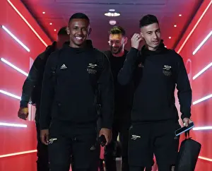 Arsenal FC vs. Tottenham Hotspur: Pre-Match Moment at Emirates Stadium (2022-23)