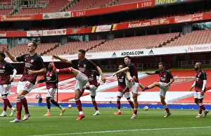 Arsenal FC vs Watford: Premier League - Pre-Match Warm-Up at Emirates Stadium