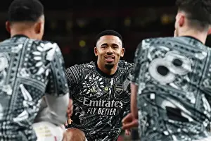 Arsenal FC vs West Ham United: Gabriel Jesus Warms Up Ahead of 2023-24 Premier League Clash