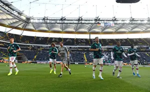 Eintracht Frankfurt V Arsenal 2019-20 Prints: Arsenal FC Warm-Up Ahead of Eintracht Frankfurt Clash in Europa League Group Stage