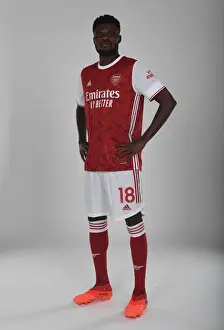 1st Team Photocall 2020-21 Prints: Arsenal FC Welcomes New Signing Thomas Partey at London Colney
