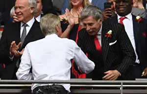 Arsenal V Chelsea - FA Cup Final 2017 Prints: Arsenal FC: Wenger and Kroenke Celebrate FA Cup Victory after Arsenal v Chelsea