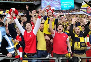 Arsenal FC Wins FA Cup: Jubilant Fans Celebrate at Wembley Stadium