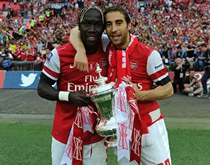 Arsenal V Hull City - FA Cup Final 2014 Prints: Arsenal FC Wins FA Cup: Triumphant Moment at Wembley Against Hull City