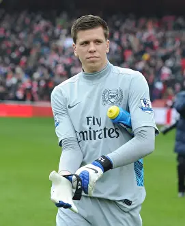 Arsenal V Blackburn Rovers 2011-12 Prints: Arsenal FC: Wojciech Szczesny - Arsenal v Blackburn Rovers, Premier League 2011-12