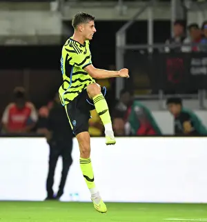 MLS Allstars V Arsenal 2023-24 Prints: Arsenal FC's Kai Havertz Scores Historic Five-Goal Haul Against MLS All-Stars