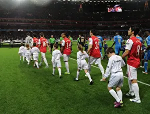 Arsenal V Marseille 2011-12 Prints: Arsenal FC's UEFA Champions League Debut under Mike Arteta (2011-12) - Arsenal vs Marseille