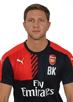 Arsenal First Team 2015-16: Ben Knapper at Emirates Stadium