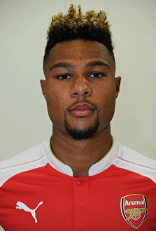 Arsenal 1st Team Photocall 2015-16 Prints: Arsenal First Team 2015-16: Kick-Off with Serge Gnabry